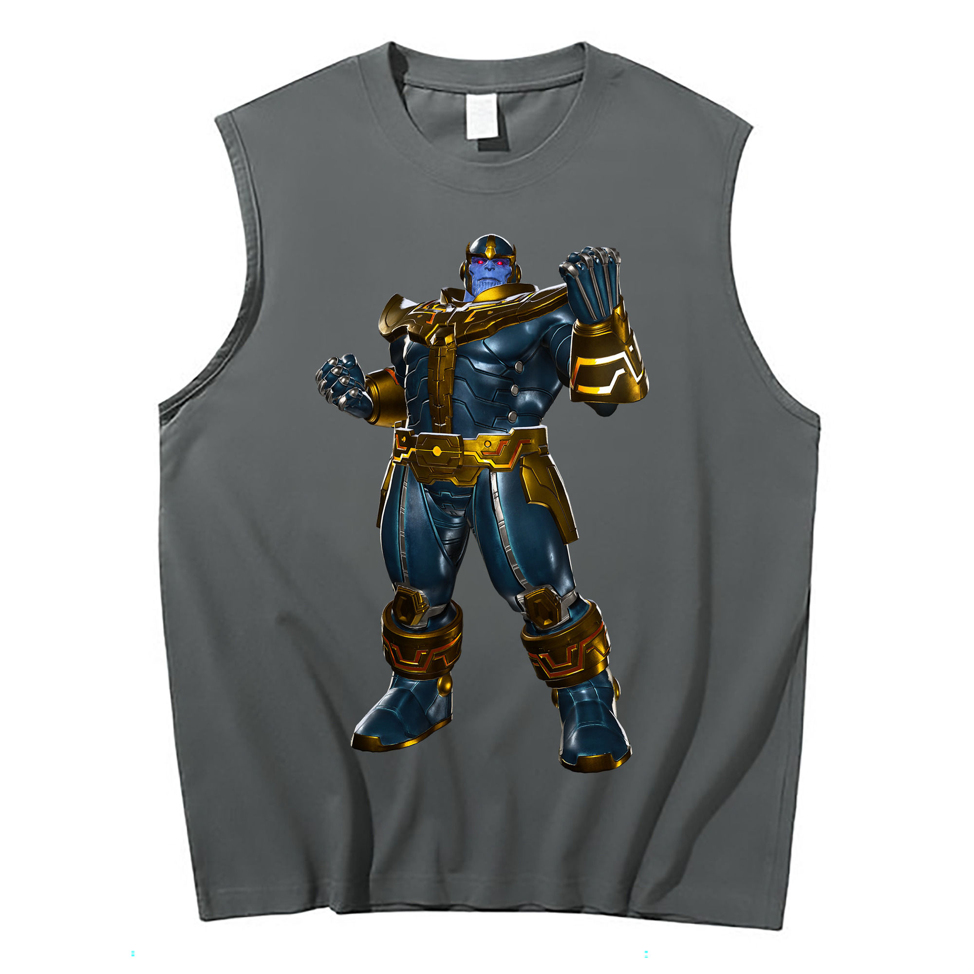 （画像用） アベンジャーズ The Avengers コットン100％タンクトップ（フロントプリント）